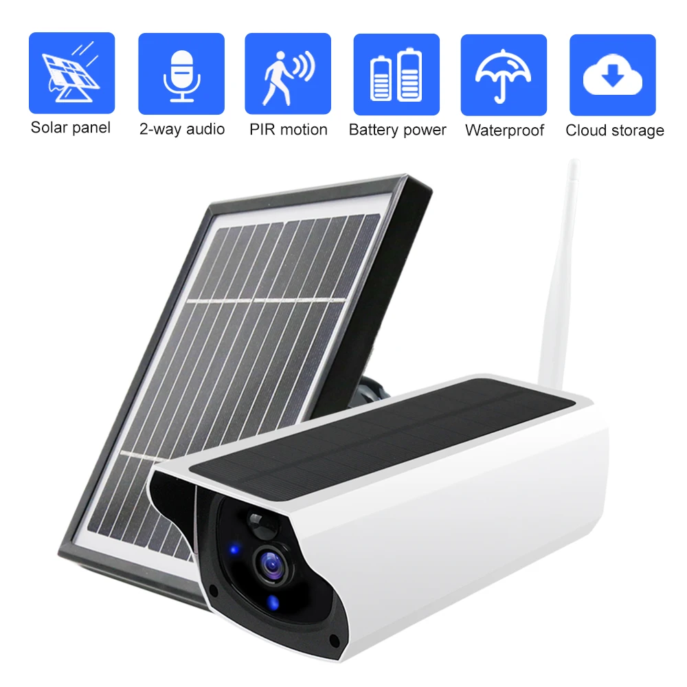 

Беспроводная IP-камера с солнечной панелью, 1080P, Wi-Fi