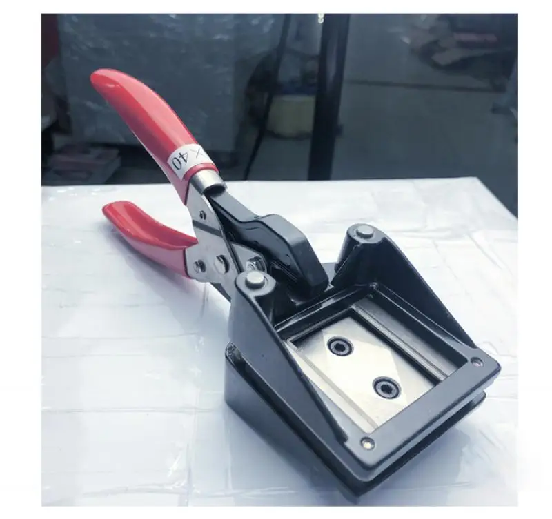 

Handheld ID Photo Cutter Passport Photo Plier Business Card Right Angle Cutting Tool Max 50x50MM Multiple Sizes Available Y