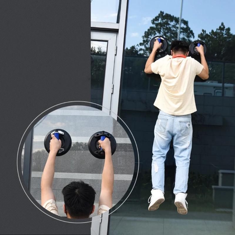 

Vacuum Suction Cup with Handle Heavy Duty Vacuum Lifter for Granite & Glass Lifting