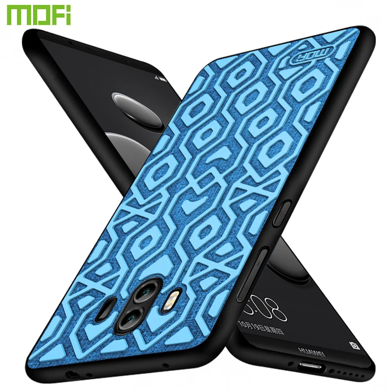 Панель для Huawei Mate 10 Силиконовая задняя крышка MOFi оригинальный mate10 pro мягкий tpu capas