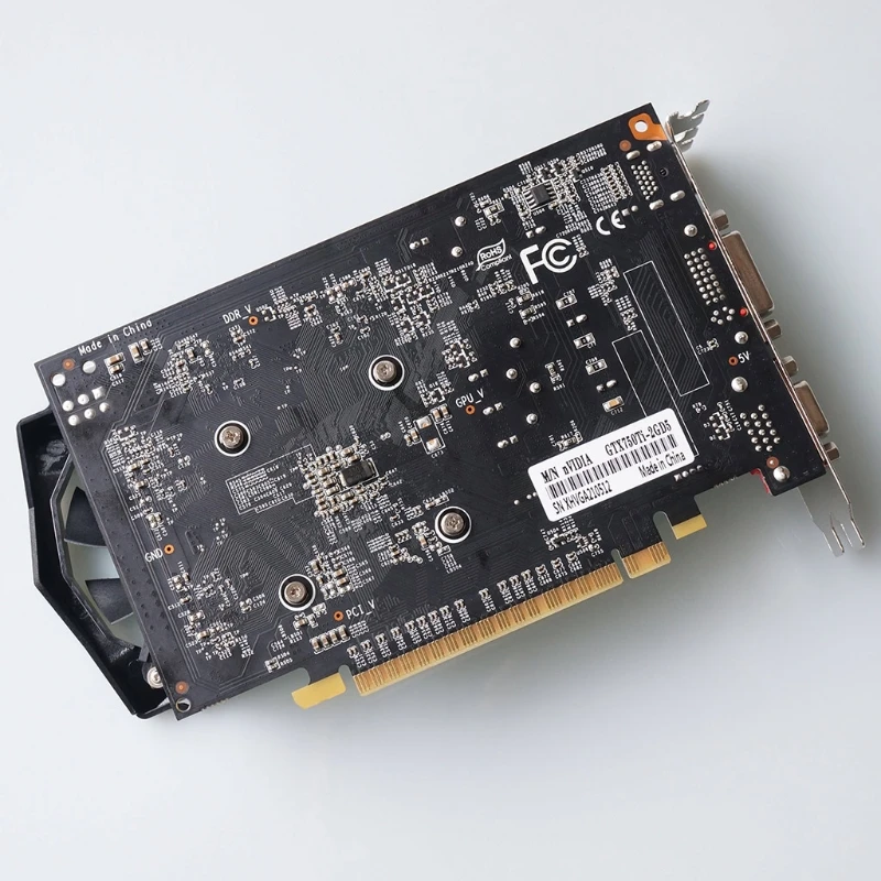 Видеокарта GTX 750ti 2 ГБ GDDR5 128 бит для ПК Дискретная настольных с низким уровнем шума