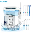 Ирригатор для полости рта  Nicefeel FC 188 Бачек 1000мл  7 насадок  Электрическая зубная щетка
