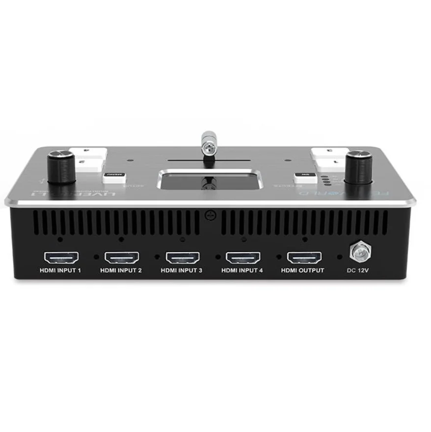 Микшер FEELWORLD LIVEPRO L1 многоформатный смеситель для видеосъемки 4 кабеля HDMI