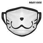 Многоразовая маска для лица от пыли Nyakuza Metro, шапка для самостоятельного изготовления, художественный Худ Nyakuza, Nyakuzametro Dlc, дизайн, намордник Nyakuza