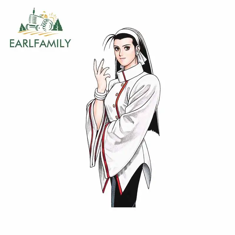 

EARLFAMILY 13 см x 7,3 см для Chizuru Kagura Hansome наклейка на багажник окклюзия царапины стикер автомобиля окна багажник доски для серфинга украшения