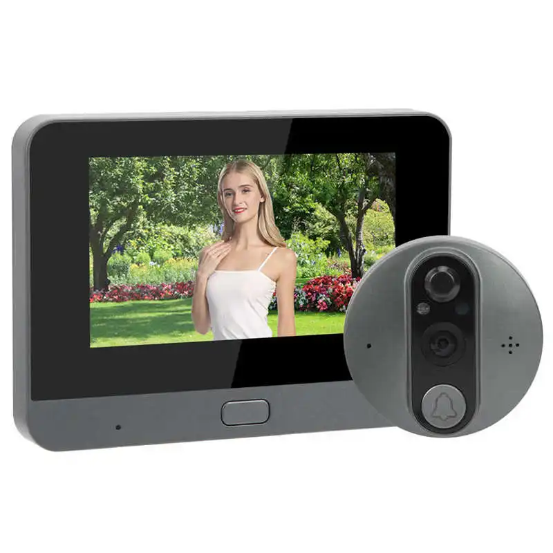 

Video Doorbell WiFi Doorbell Zinc Alloy for Villa Office Apartment Home