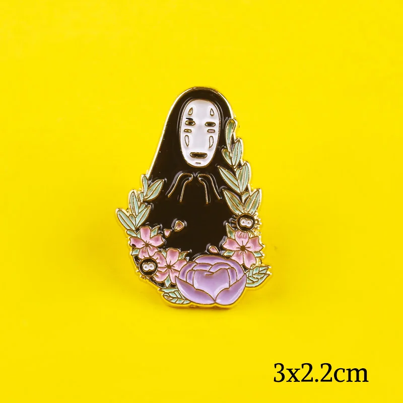 Милые Мультяшные булавки на одежде аниме иконы броши нагрудные значки сумки в