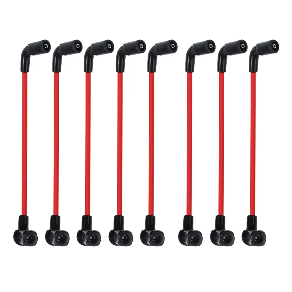 8 шт. свечей зажигания Justech для Buick Rainer Cadillac Chevy GMC|Набор кабелей зажигания| |