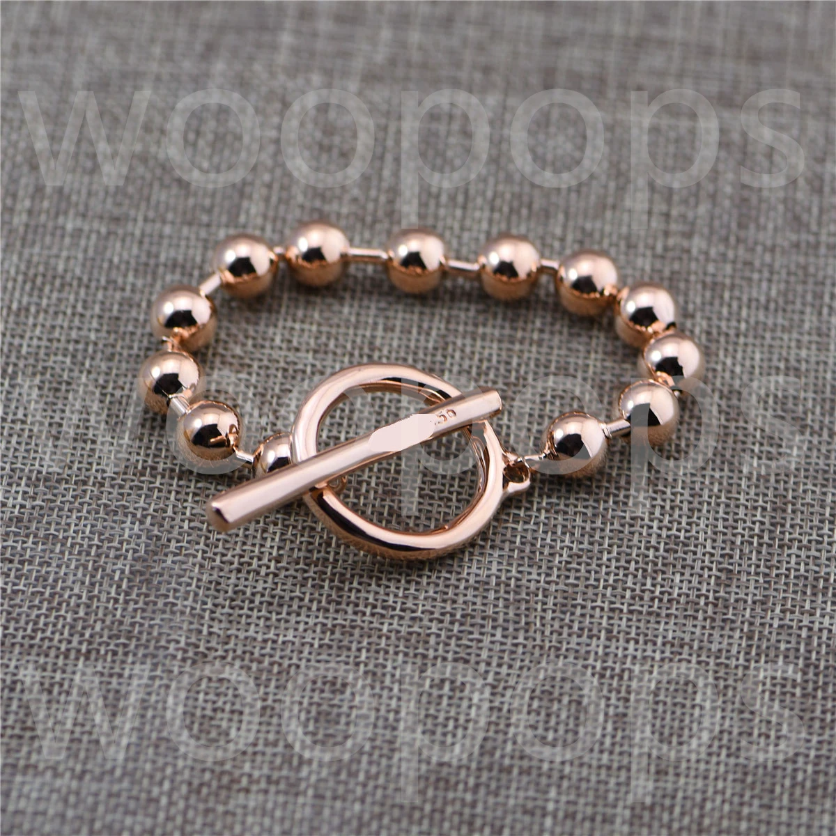

The Chain Silver Rose Gold 19CM Bracelet Jewerly For Women European Simple Style With High Quality