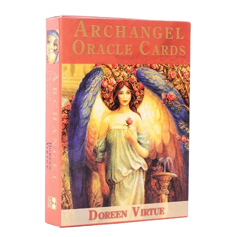 

45pcs Archangel Oracle Cards English Read Fate Card Game Board Game Earth Magic Oracle Cards Tarot Deck Board Game Divination