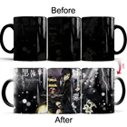 Черный Батлер, кофейная кружка 11 унций, цвет меняется, волшебная керамическая креативная чашка для кофе и чая, семейный подарок