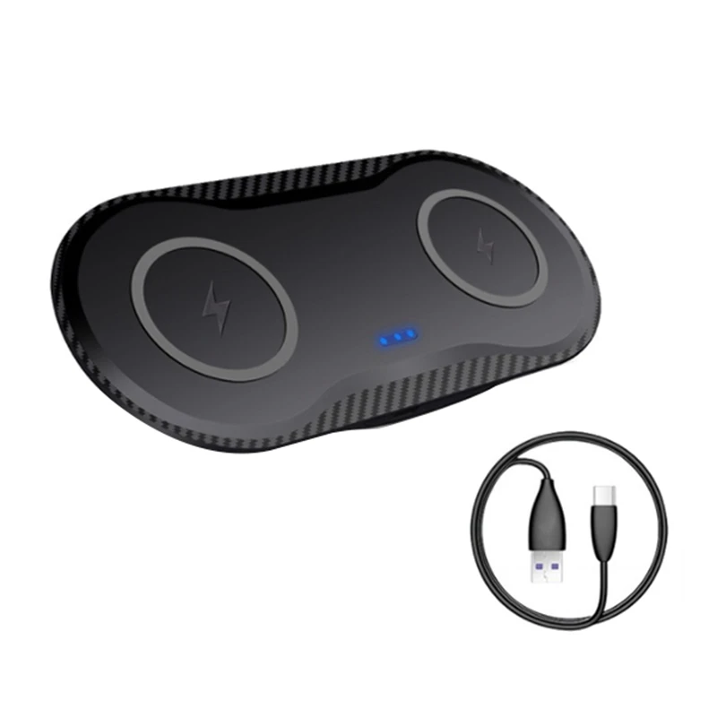 

30W Fast Wireless Charger For Iphone 12 11 XS XR X 8 Pro 2 In 1 Dual Seat Wireless Charging Pad