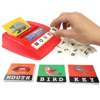 alphabet letters card game learn usa english language abc children educational toys early learning literacy fun montessori toys