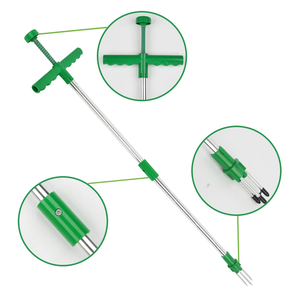 

Weed Puller Twister Steel Claw Weed Remover Weeding Root Killer Garden Tool 2