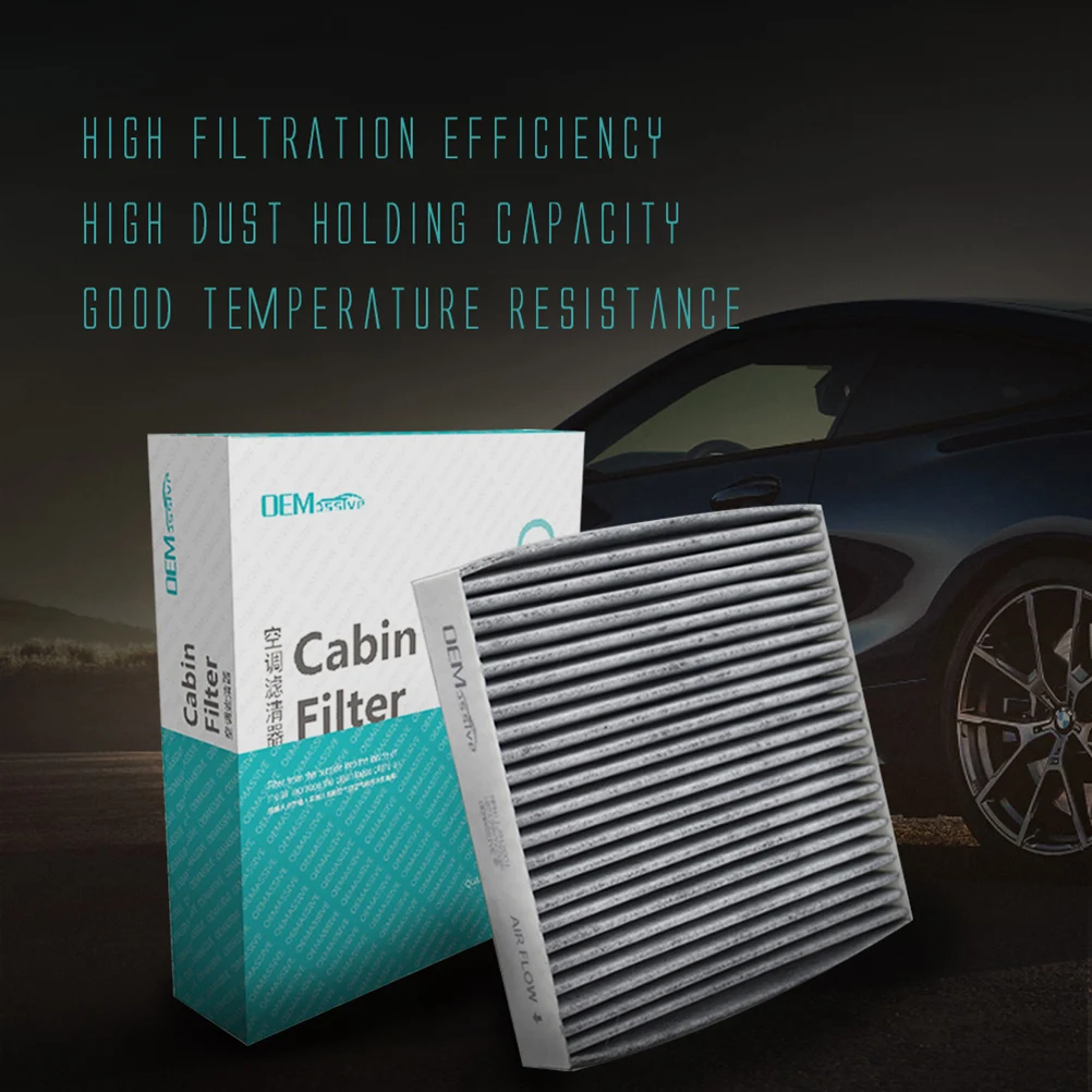 Автомобильный воздушный фильтр пыльцы в салоне включает активированный уголь