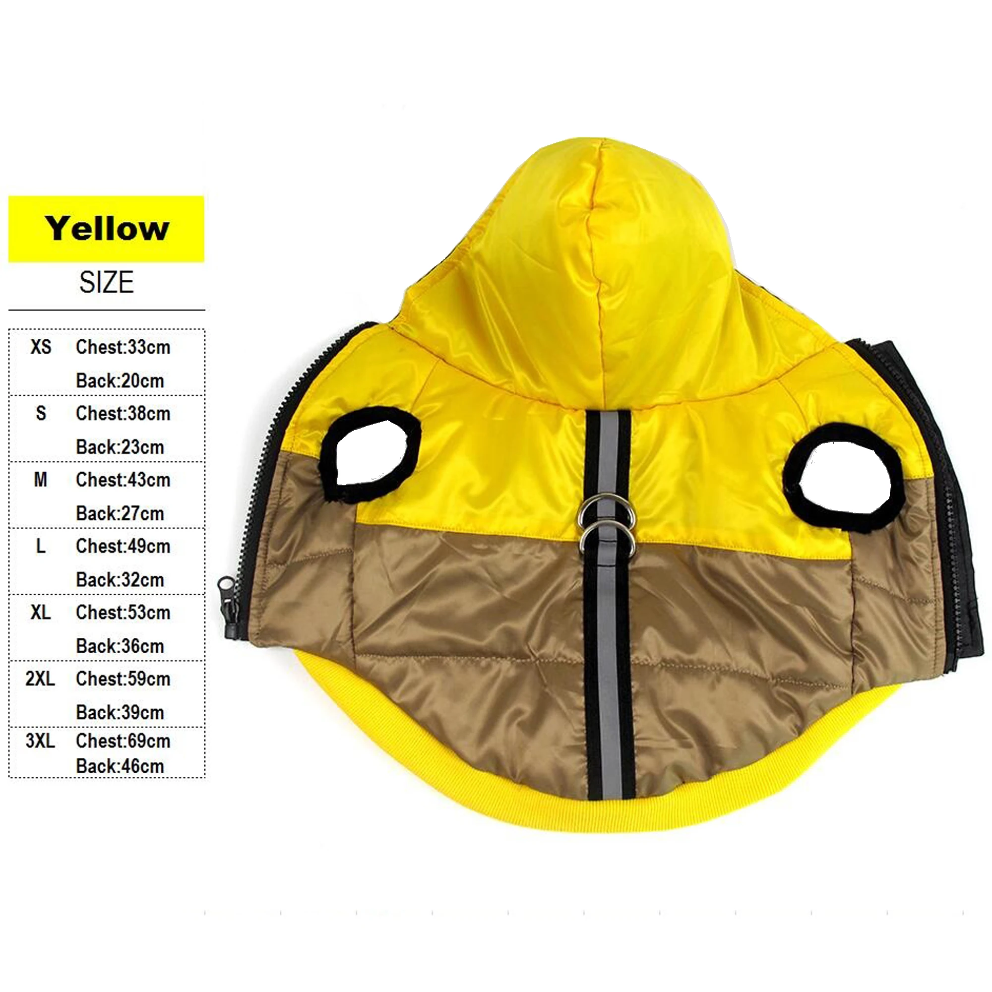 Зимнее водонепроницаемое пальто для собак мопса бульдога одежда с капюшоном