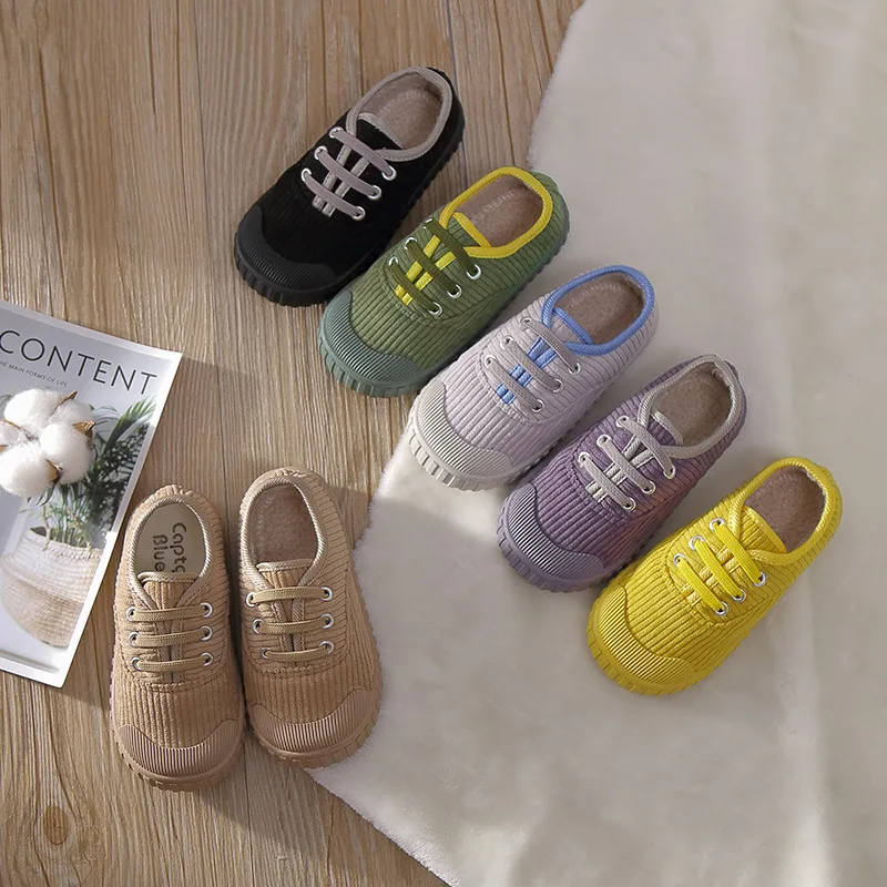 

Kids Casual Shoes Boys Sneakers Winter Cotton Shoes Children Girls Canvas Shoe Keep Warm Plus Velve Loafers SGF095