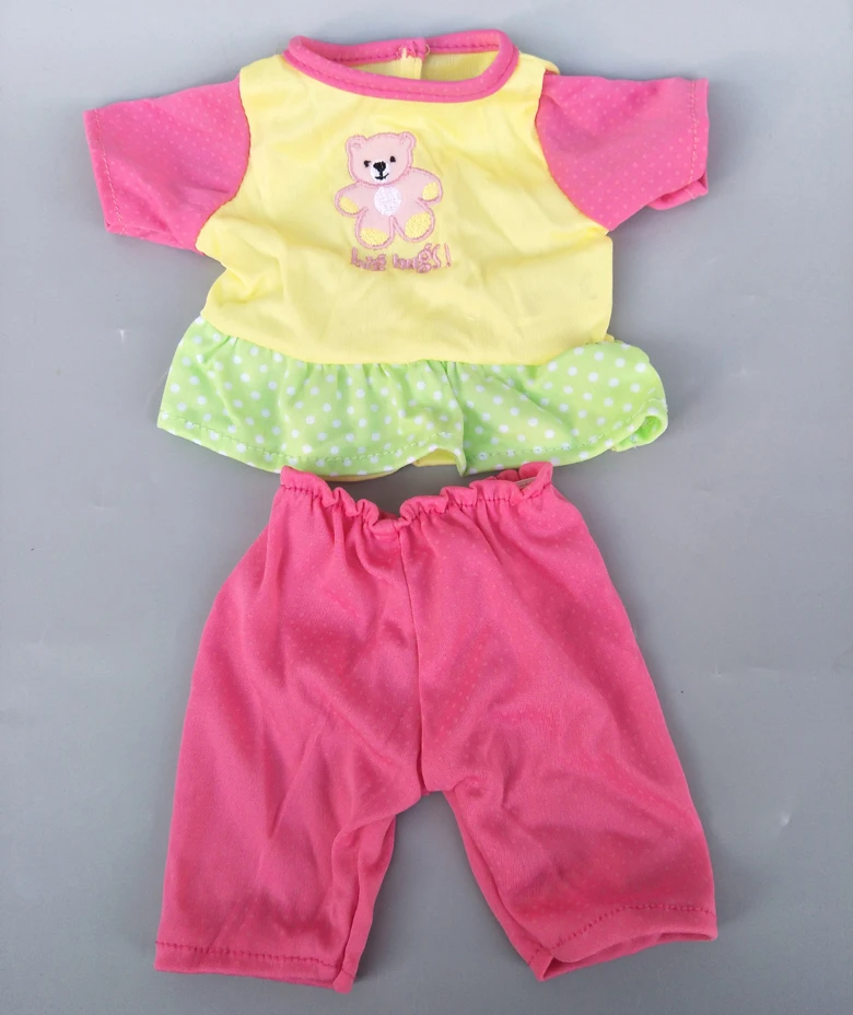 A8 Кукла Одежда для 43 см Детские куклы мультфильм костюм животного набор для 17 дюймов reborn Baby doll зимнее меховое пальто для игрушек - Цвет: A8