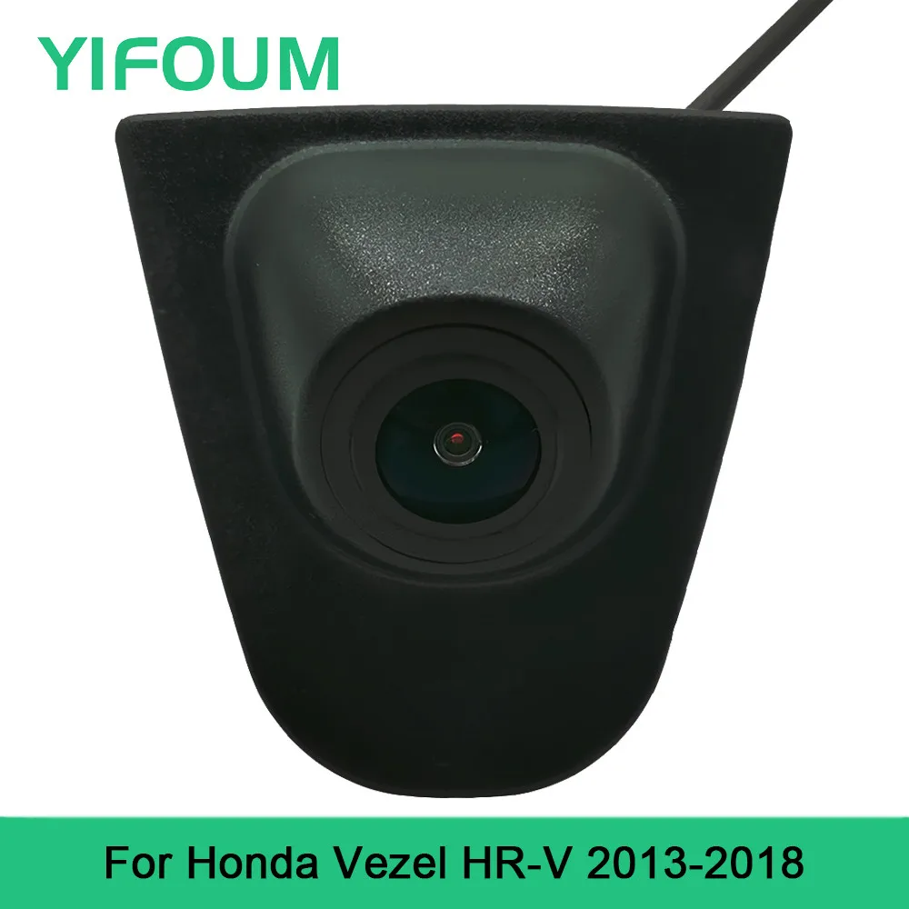 

YIFOUM HD CCD Car Front View Parking Night Vision Positive Waterproof Logo Camera For Honda Vezel HR-V 2013 2014 2015 2016-2018