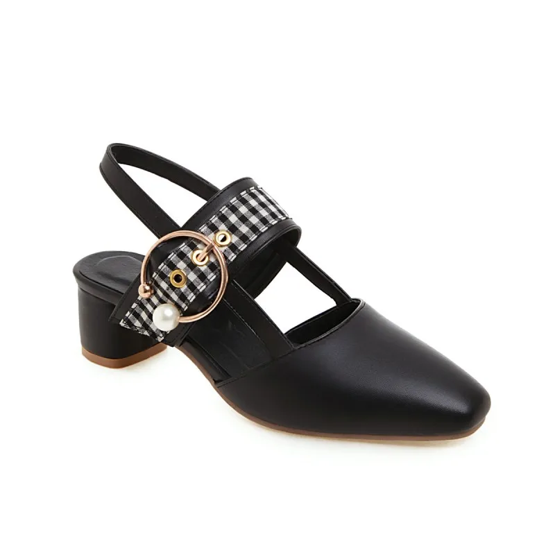 Большой Размеры Женские туфли на высоком каблуке Женская обувь женские