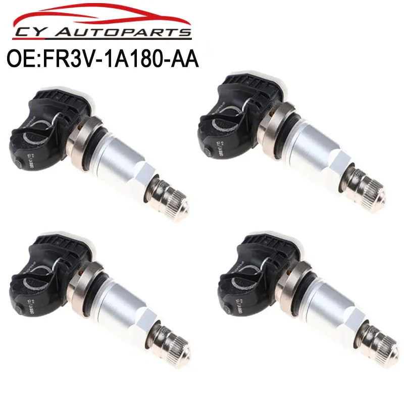 4 шт. Новый TPMS Датчик давления в шинах для Ford FR3V-1A180-AA FR3V1A180AA FR3Z-1A189-A 4 шт. Новый TPMS Датчик давления в шинах для Ford FR3V-1A180-AA FR3V1A180AA FR3Z-1A189-A