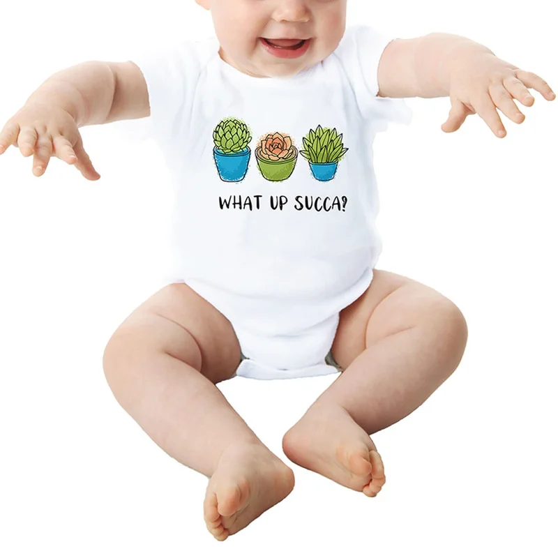 

Newborn Baby Infant Print Short Sleeve Jumpsuit Romper Summer Casual Loungewear
