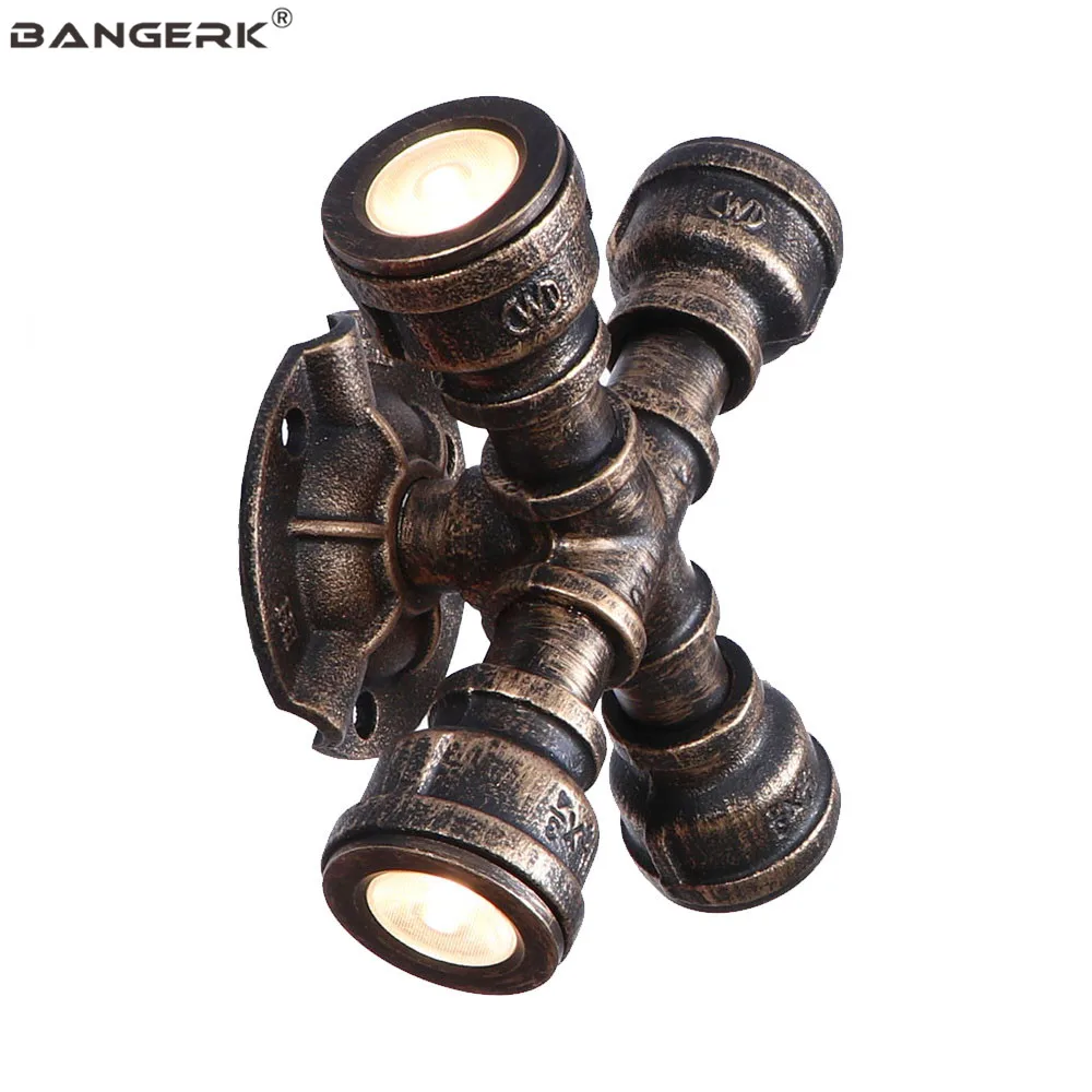 Винтажный Лофт Декор бра настенные светильники промышленные железные