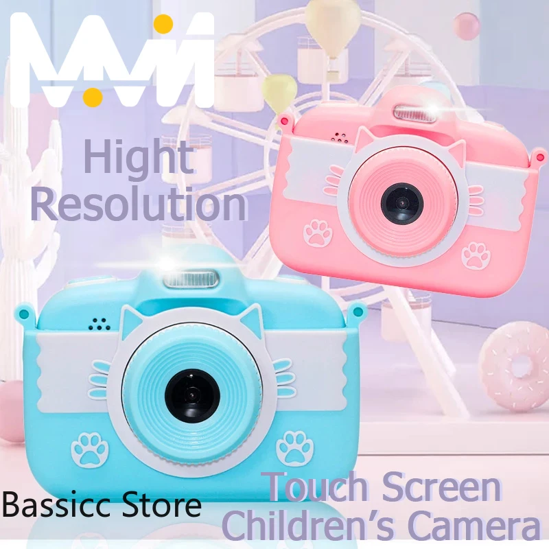 

Mini Kids Toy Camera 3.0'' 18MP Full HD Digital Camera With Silicone Case LCD Screen Display Children Camera For Christmas Gift