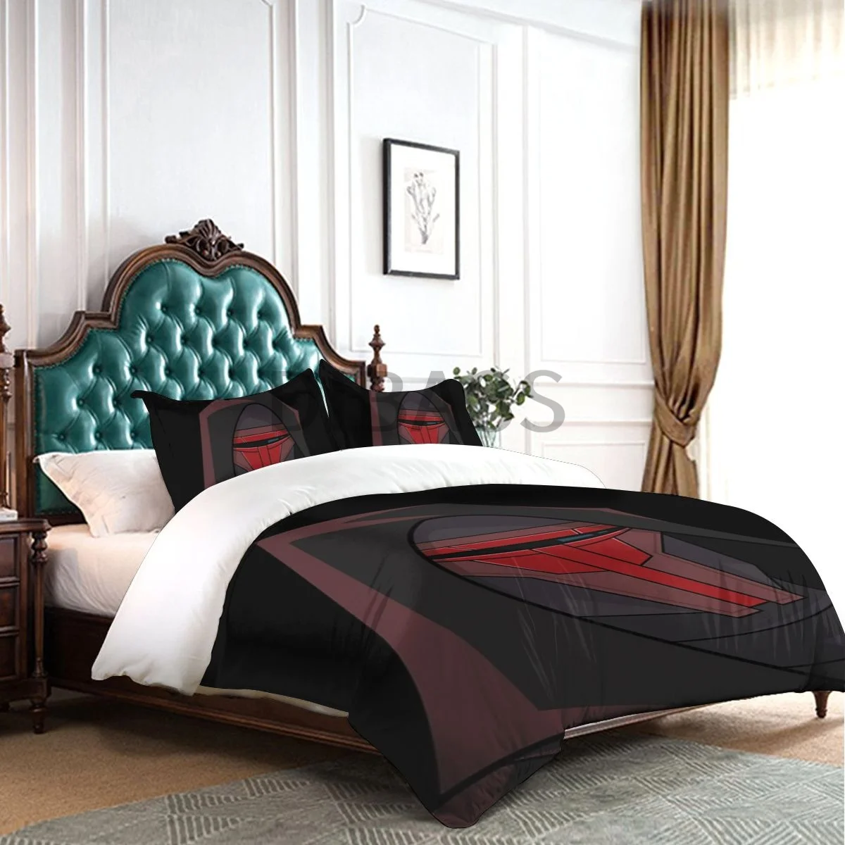 Комплект постельного белья Darth Revan с 2 наволочками мягкий комплект из микрофибры