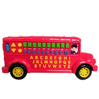 alphabet phonics bus early education puzzle bus car toy interactive toys parent child communication tool