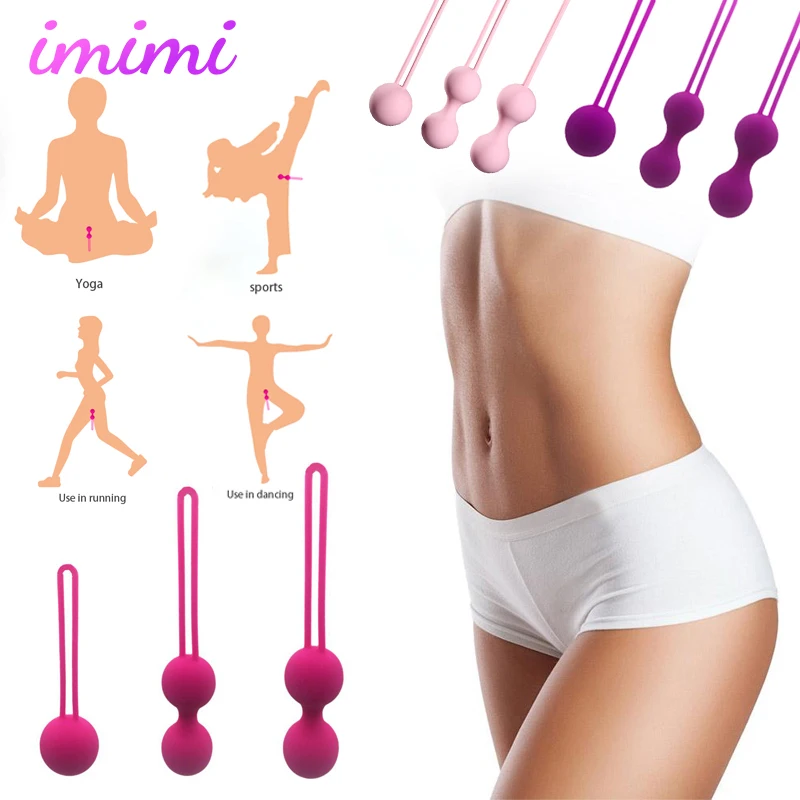 Силиконовые Шарики Кегеля для влагалища вагинальные шарики секс игрушка бен