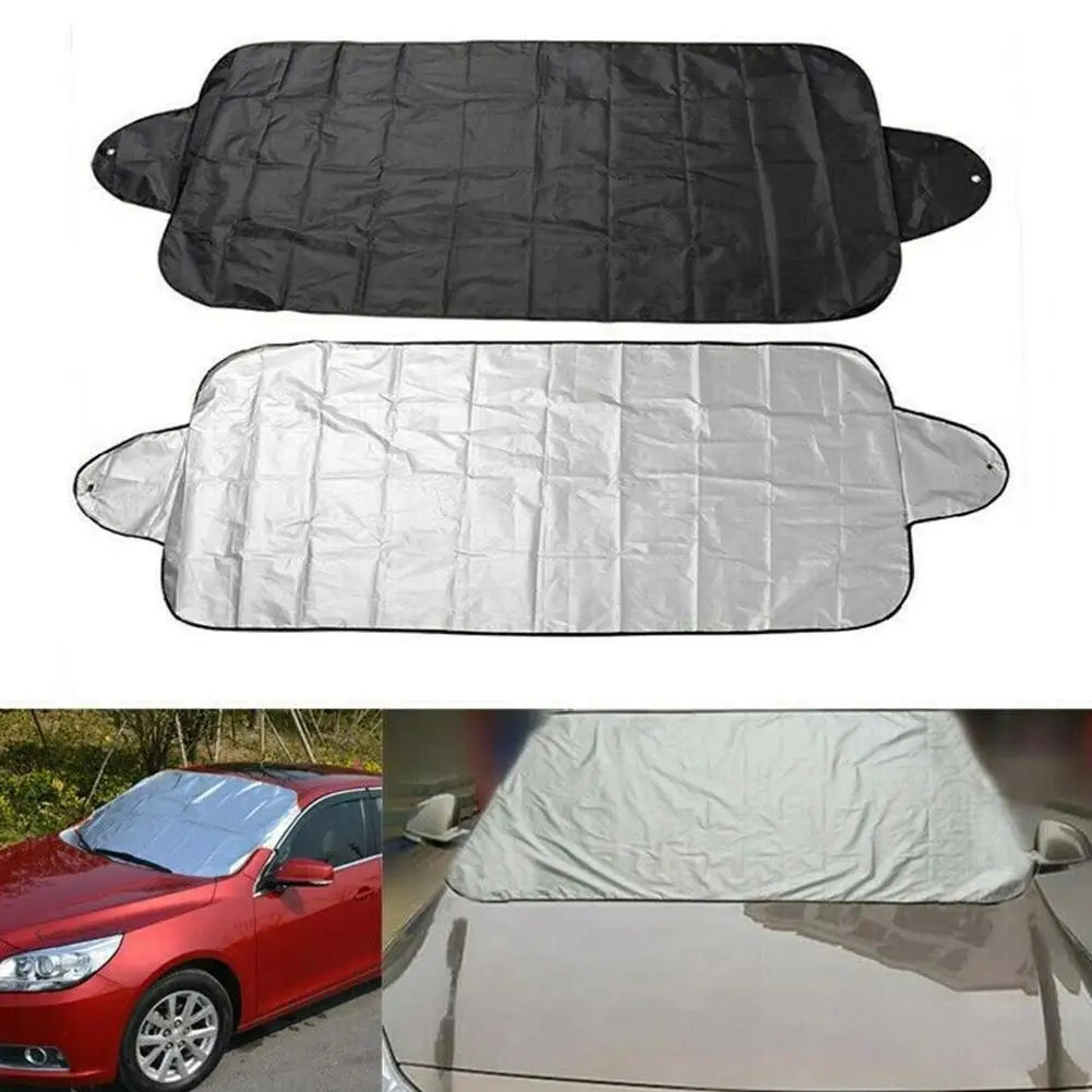 

Winter Car Snows Shields/200*70 Silver Tape With Suction Cup Winter Car Snows Windshield Snows And Frost Cloth