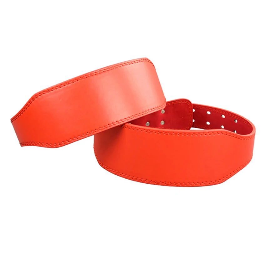 Кожаный ремень ROEGADYN для тяжелой атлетики поддержка талии тренажерного зала