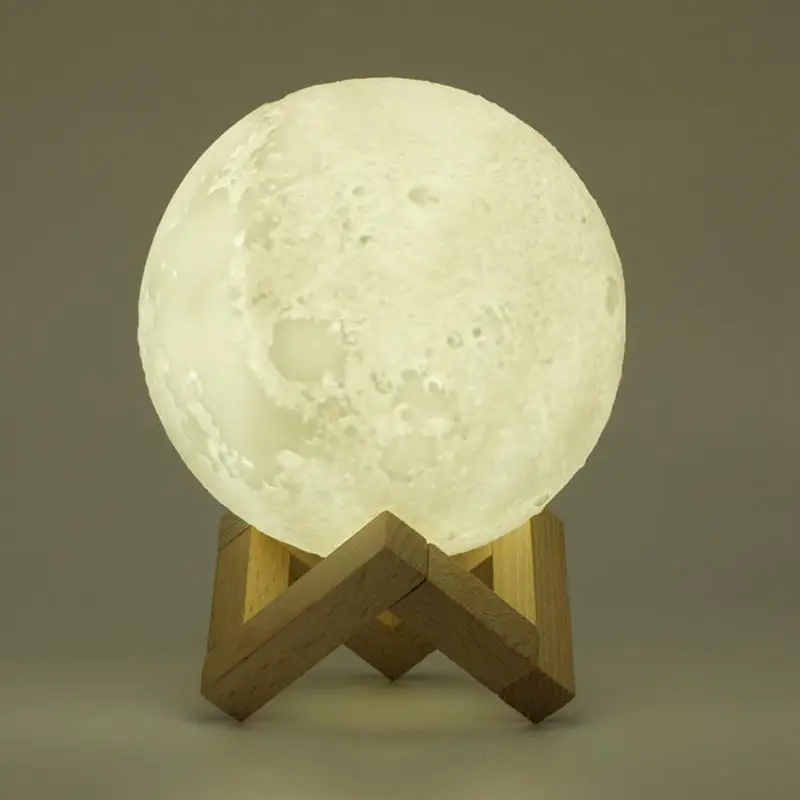 3D Moon 880 мл увлажнитель воздуха ультразвуковой светильник Usb Холодный Туман
