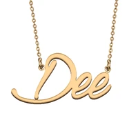 dee custom name necklace customized pendant choker personalized jewelry gift for women girls friend christmas present