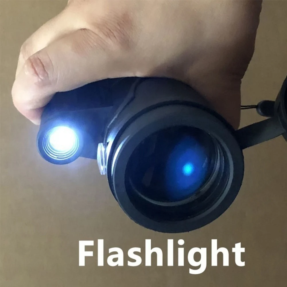 HD телескоп 22 мм практичные очки для просмотра с подсветкой монокулярный