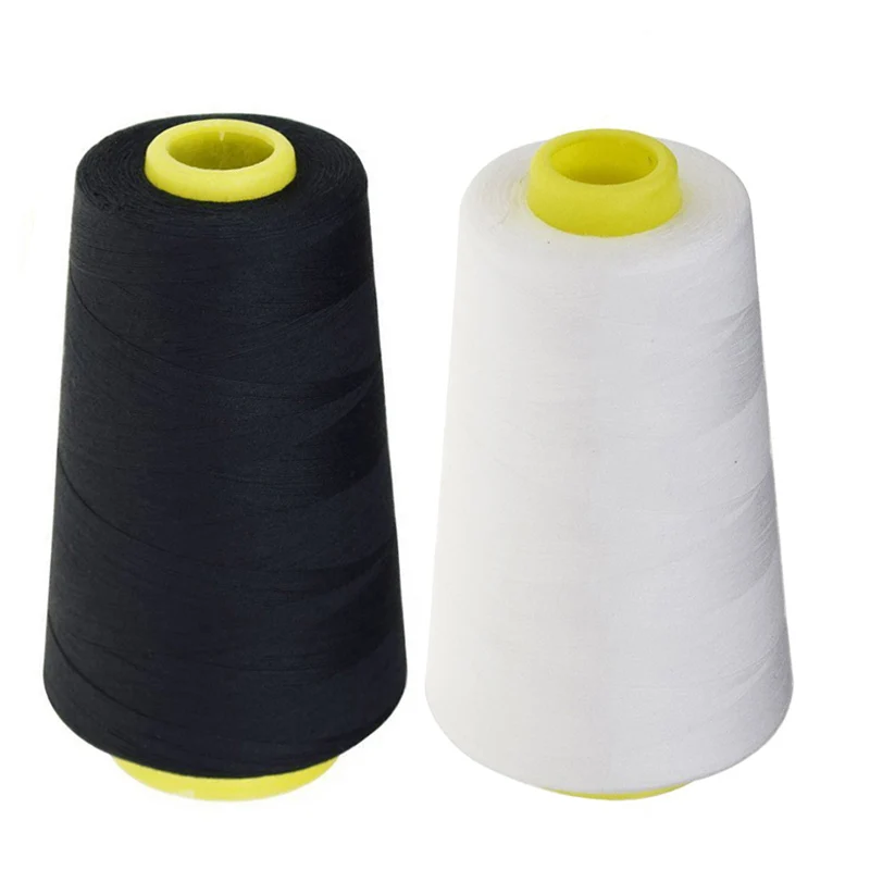 3000 ярдов оверлок для швейной машины промышленная полиэфирная нить метровые