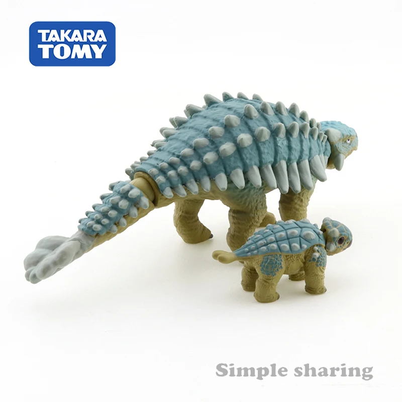 Takara Tomy Tomica Ania Мир Юрского периода Анкилозавр и бумпи (фигурки животных) | Игрушки