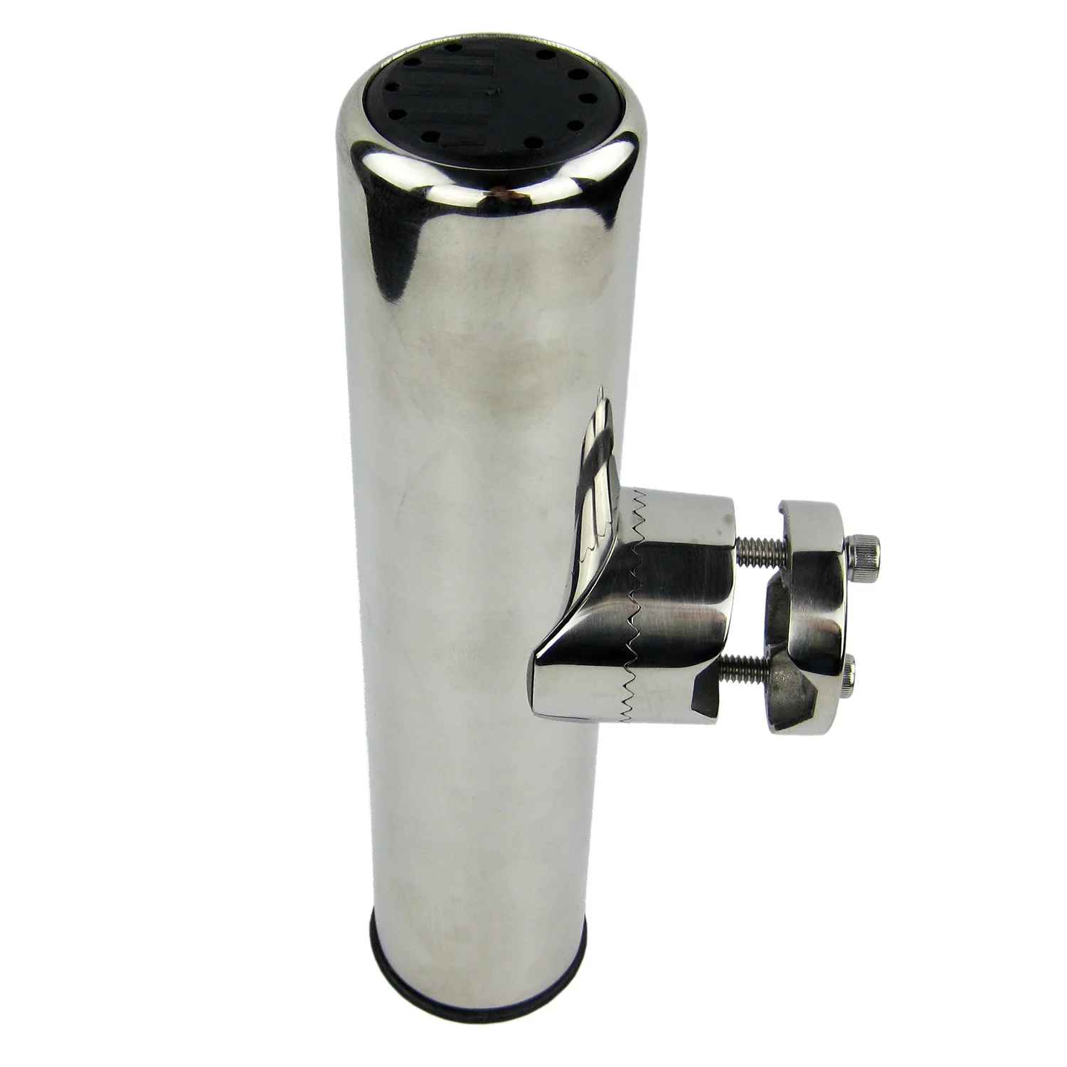 

2PCS Boat Fishing Rod Holder Stainless Steel Adjustable Rod Holder fit for 7/8" to 1" Fishing Tackle Tube