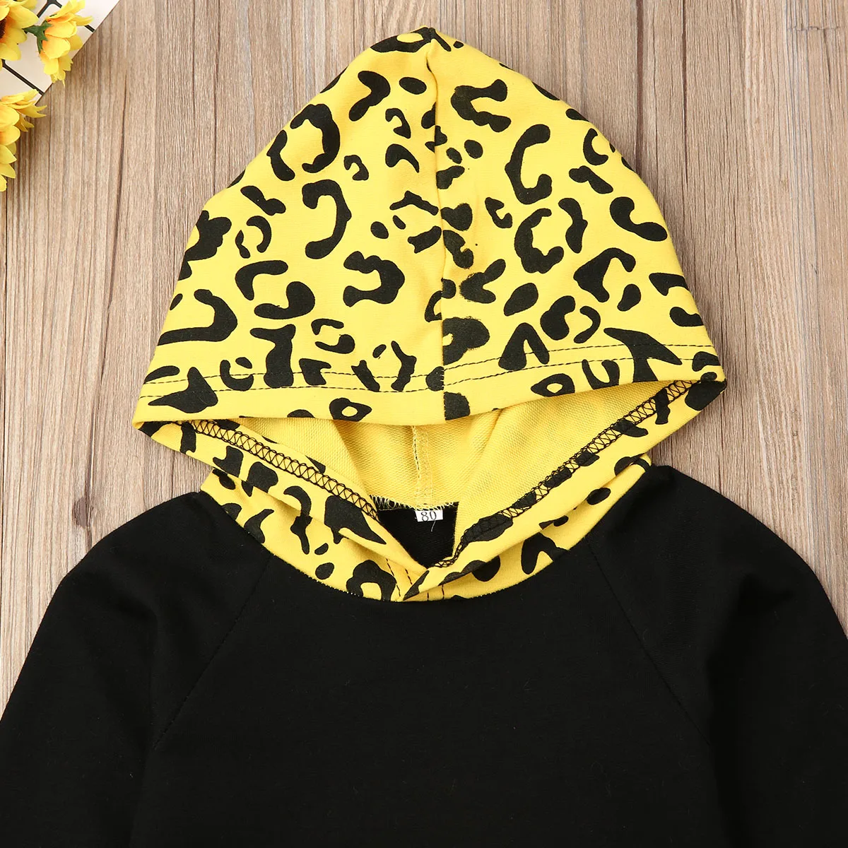 Детский костюм с капюшоном и леггинсами для маленьких мальчиков