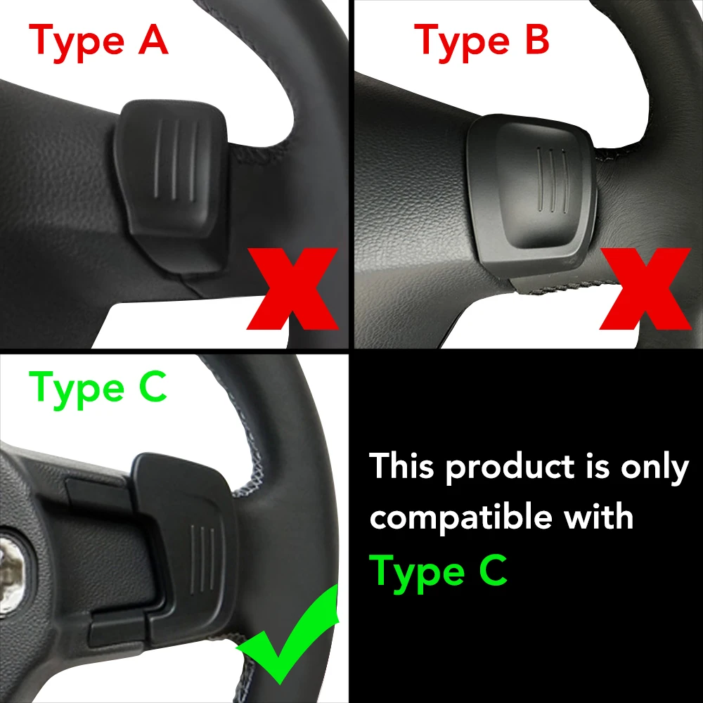 2 шт. автомобильный рычаг переключения передач на руль для VW GOLF GTI R GTD GTE MK7 7 POLO Scirocco