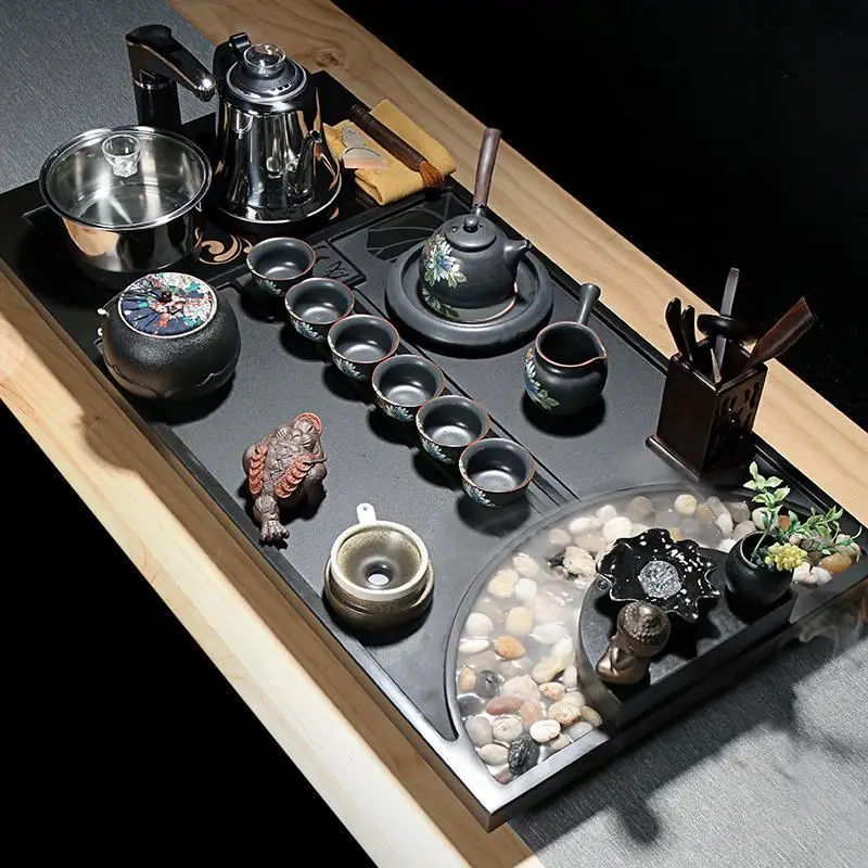 Gongfu винтажный чайный набор кунг фу Keukenhulpjes Ev Dekorasyon Aksesuarlar Organizer Dekoration Pot чайная