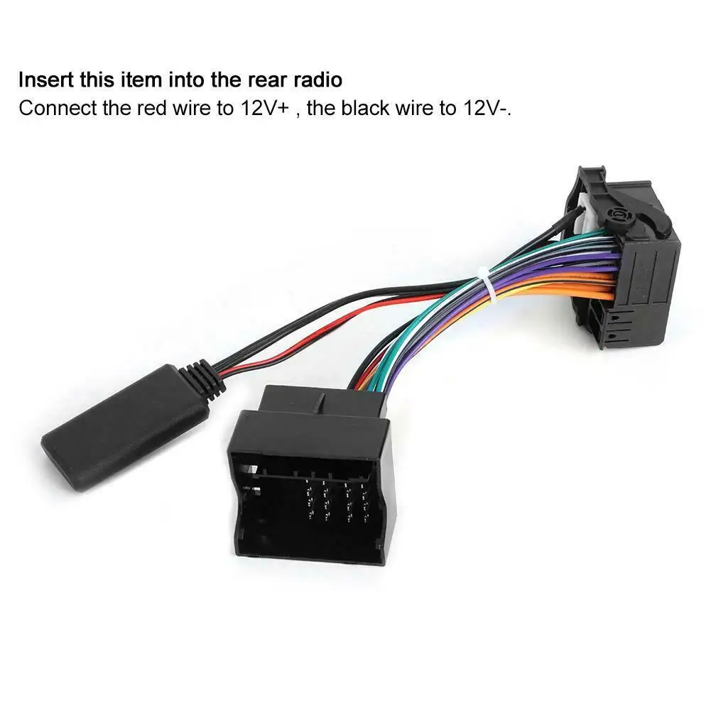 new bluetooth 5 0 module radio aux receiver cable adapter for rcd510 rcd210 free global shipping