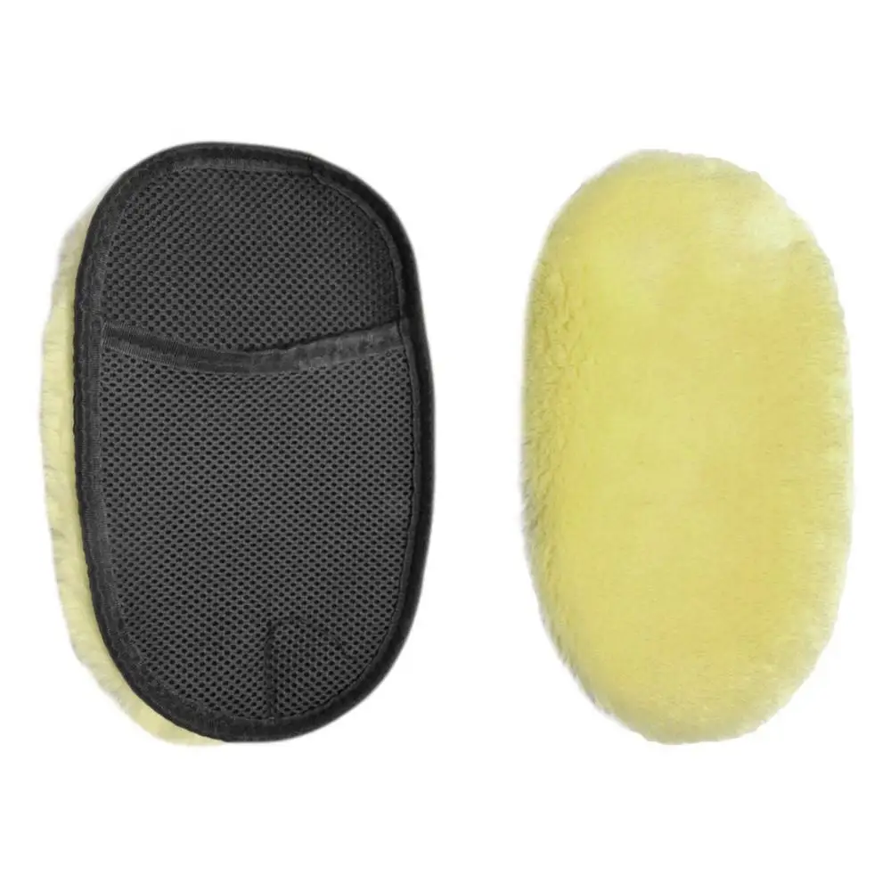 

1pc Car Wash Cleaning Glove Car Motorcycle Artificial Wool Soft Washer Brush Car Care Cleaning Tool Brush Waxing Polishing Tool