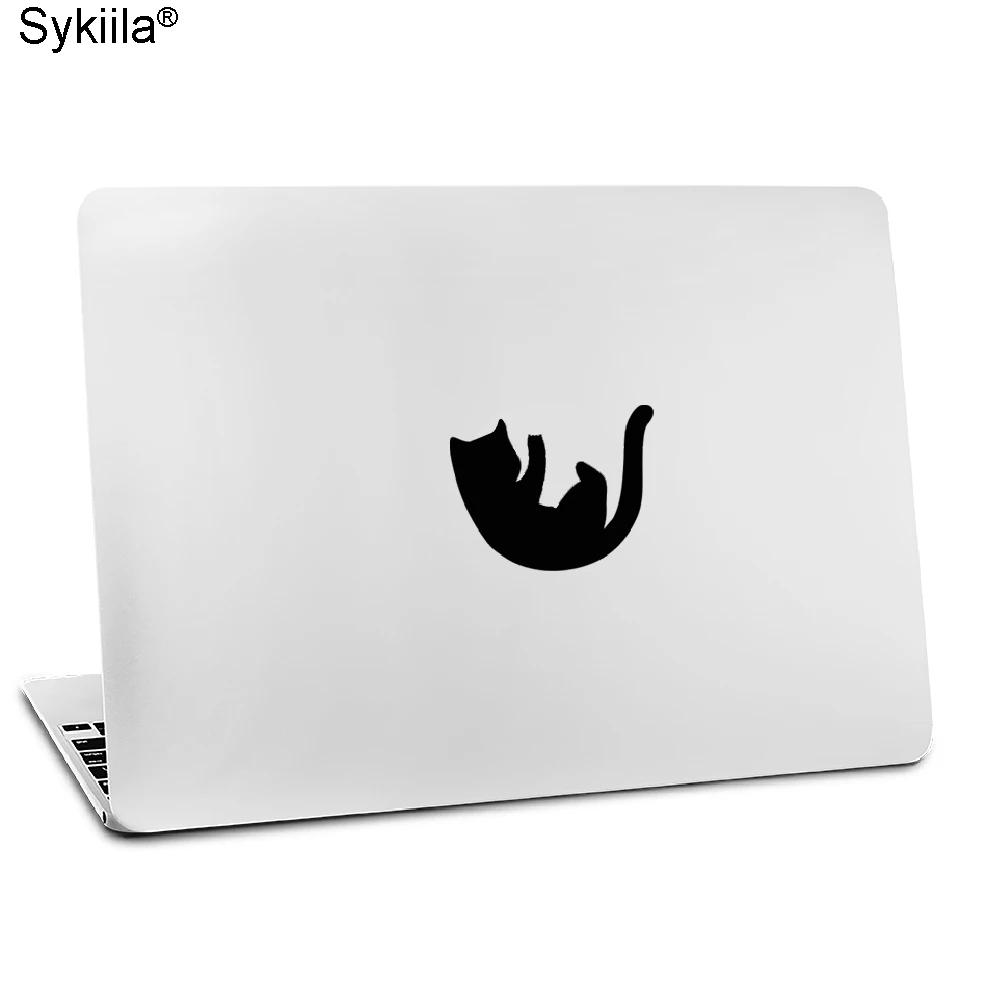 Виниловая наклейка для apple macbook air, 11, 13 дюймов, для Mac Pro, retina, 13, 15, чехол, светящаяся черная наклейка, кошка, обезьяна, волк, сенсорный