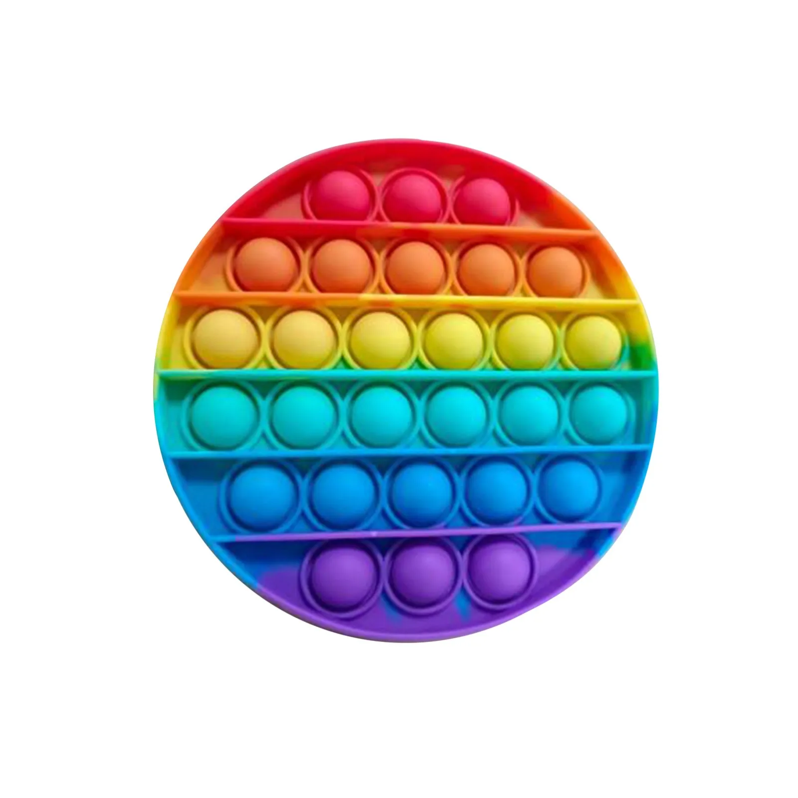 

1PC Push Bubble Fidget Square Sensory Toy Autism Special Needs Stress Reliever Fidget Toys Simple Dimple