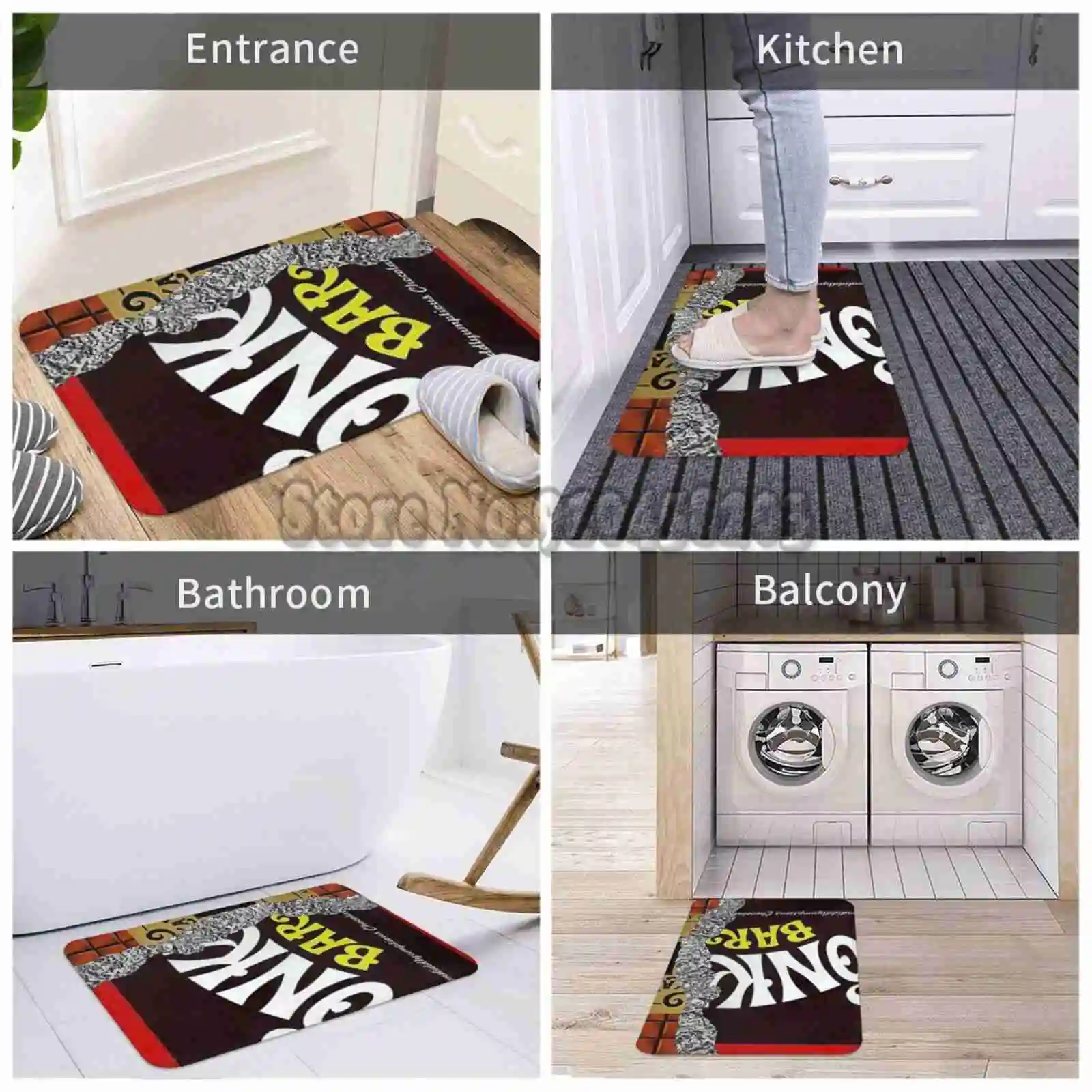 Забавные синие астронавты книги кофейные кубики ковер с принтом для