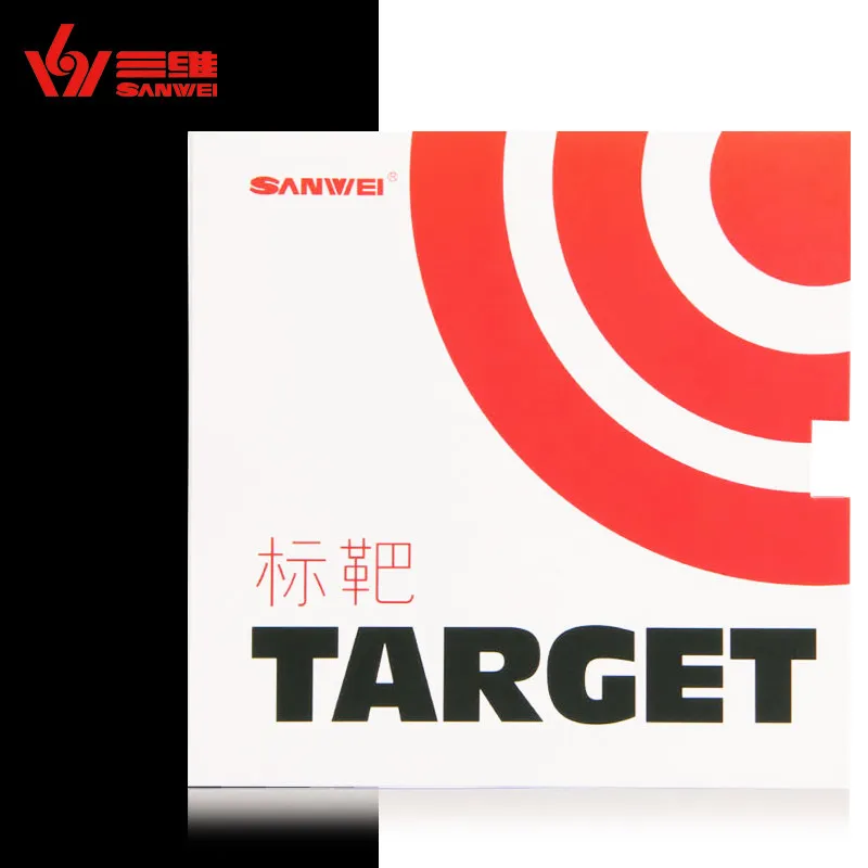 Резина для настольного тенниса SANWEI TARGET с оригинальной губкой пинг понга