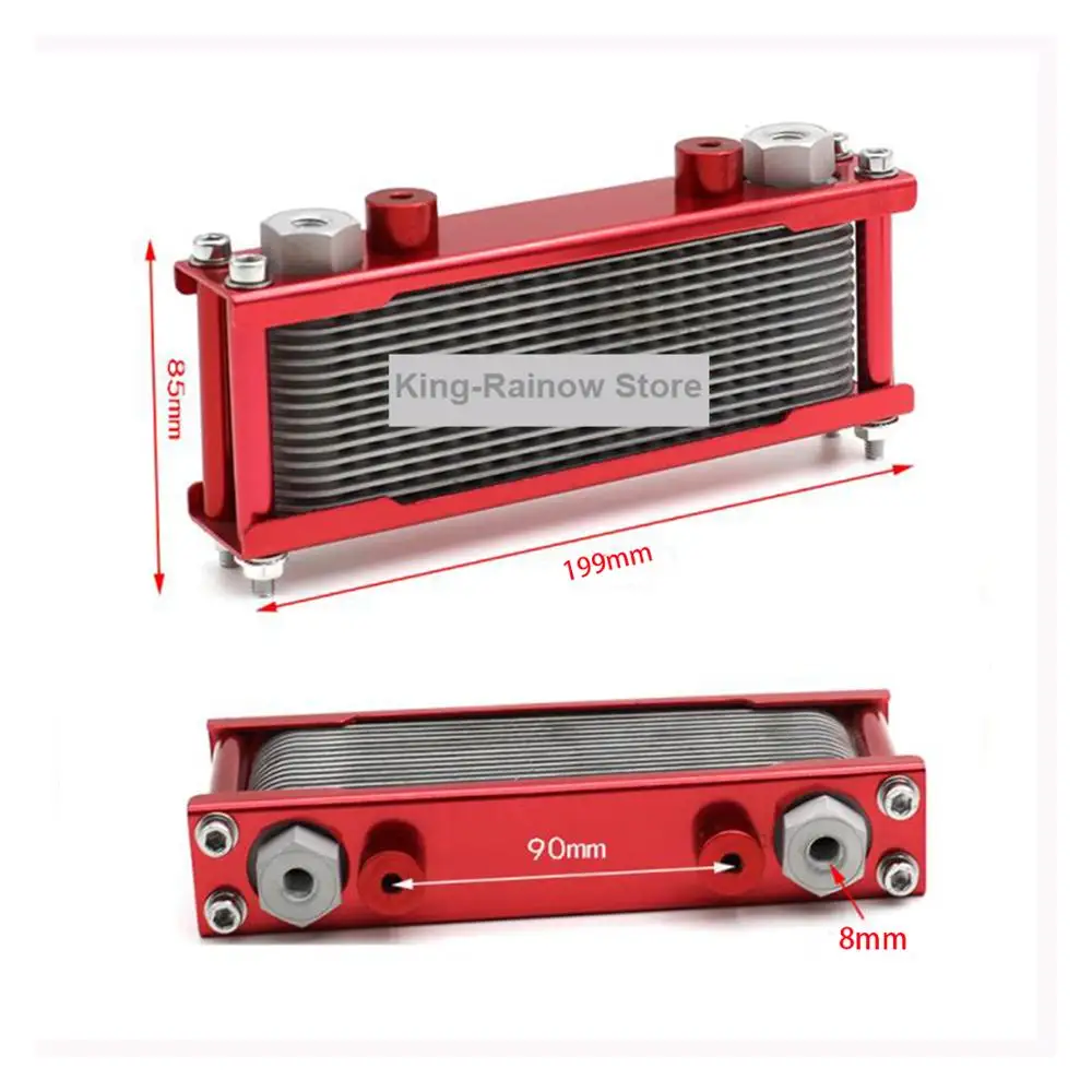 Высокопроизводительный радиатор масляный алюминиевая система охлаждения 110 125cc