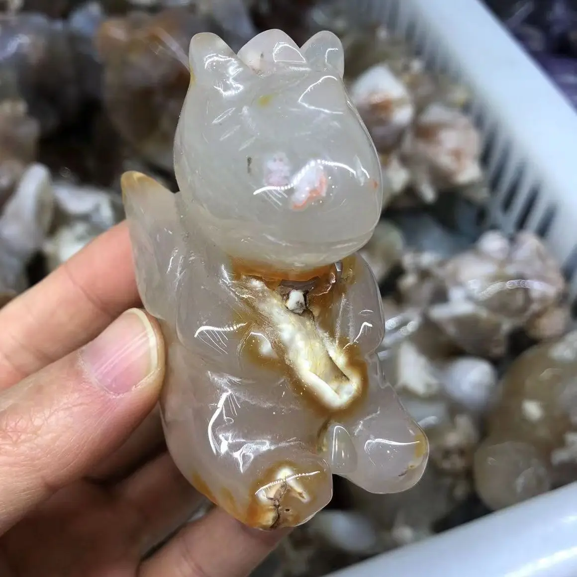 

50-60 мм натуральный агат, благоприятный дракон, зверь, Декор, рукоделие, изготовление ювелирных изделий, натуральный кристалл, животные, реме...